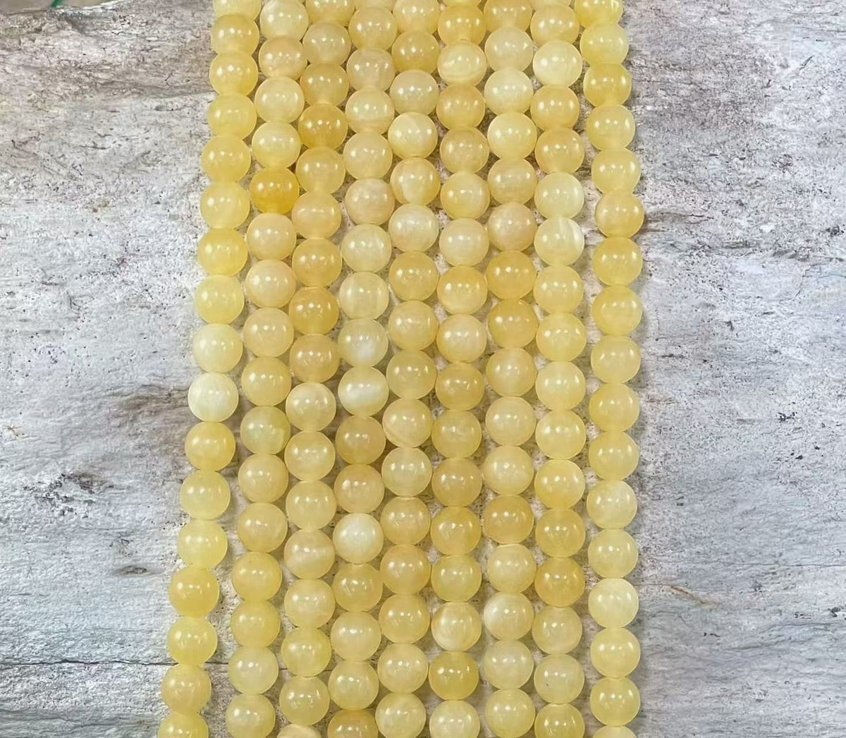 Honey Calcite aka Honey Jade, Round