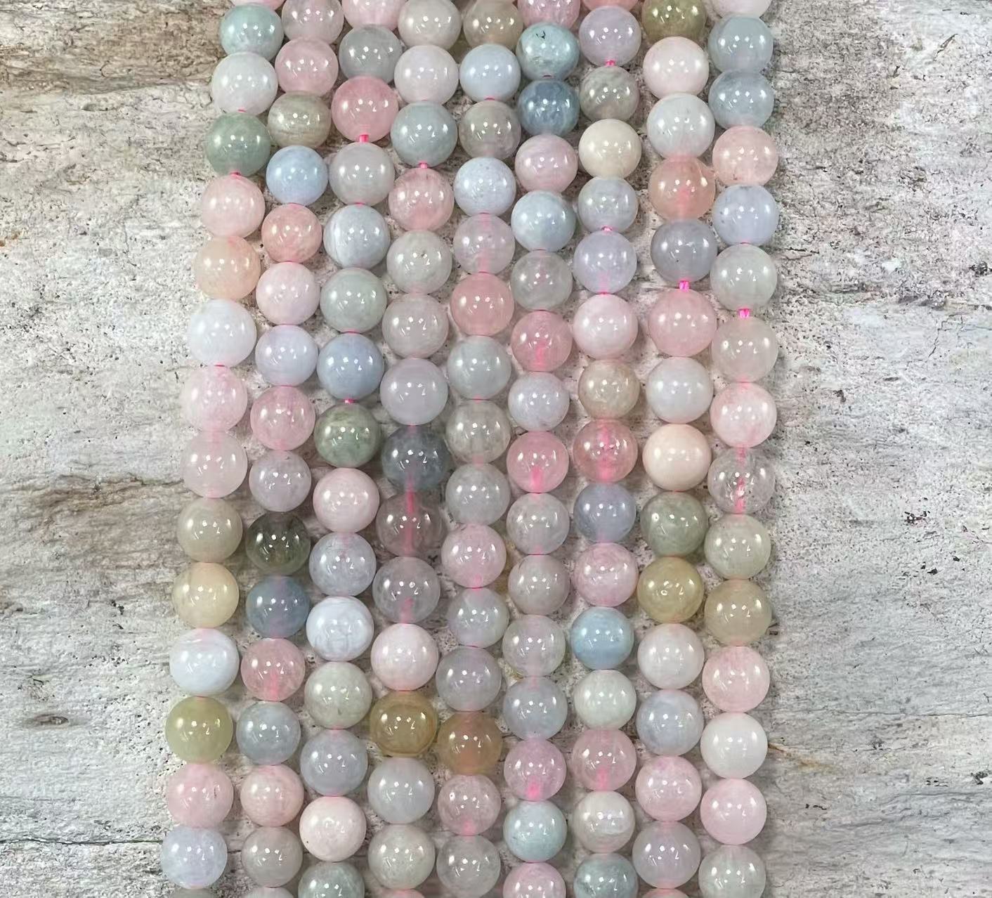Mix Beryl (Aquamarine & Morganite) Round