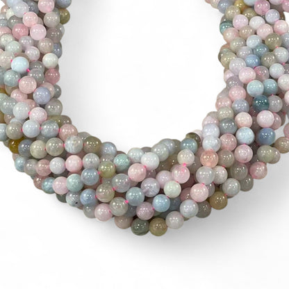 Mix Beryl (Aquamarine & Morganite) Round