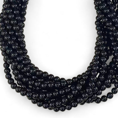 Black Obsidian Round