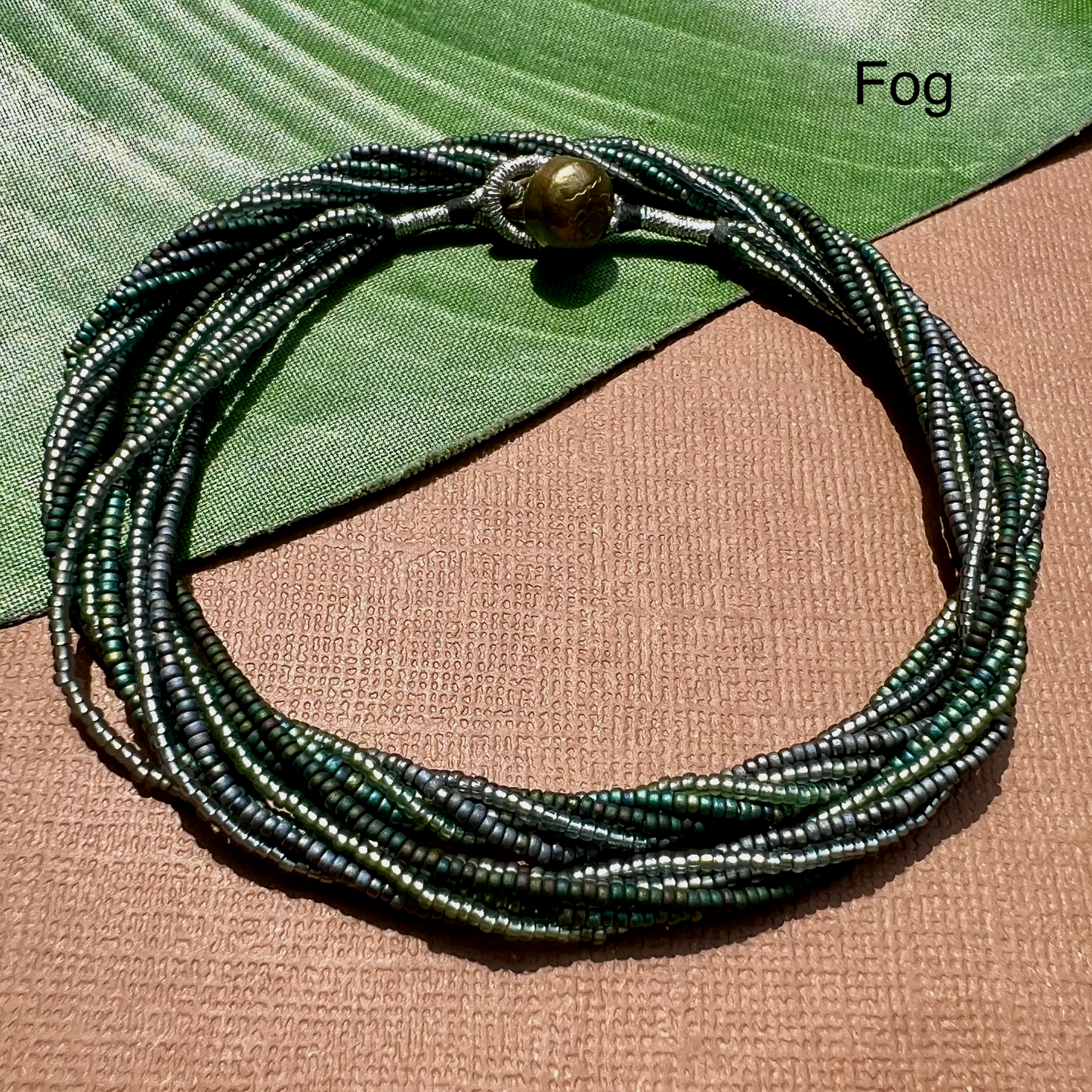 Multi Strand Seed Bead Necklaces - 6 Strand Short