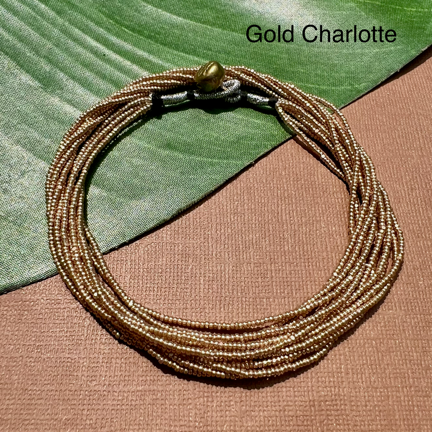 Multi Strand Seed Bead Necklaces - 6 Strand Short