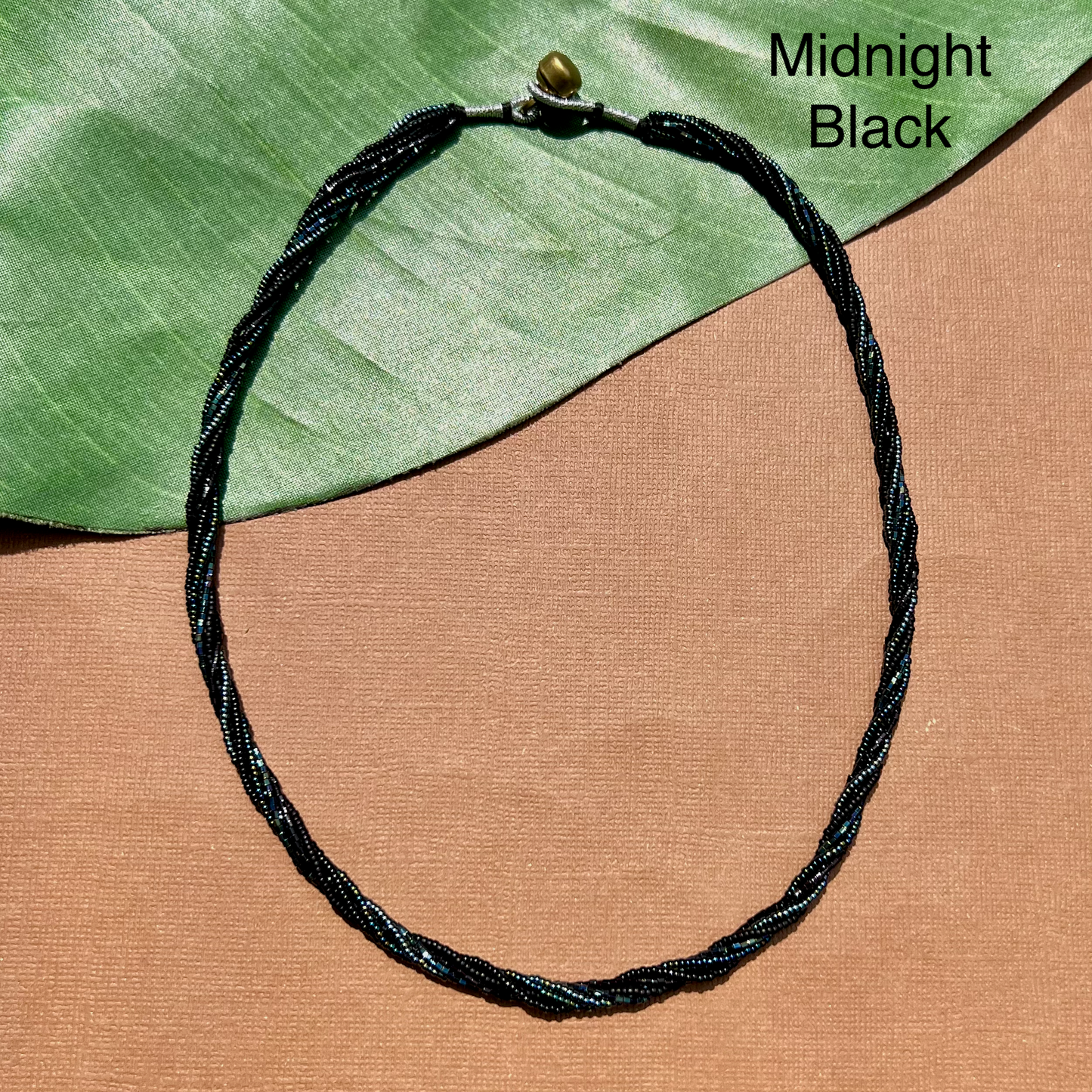 Multi Strand Seed Bead Necklaces - 6 Strand Short