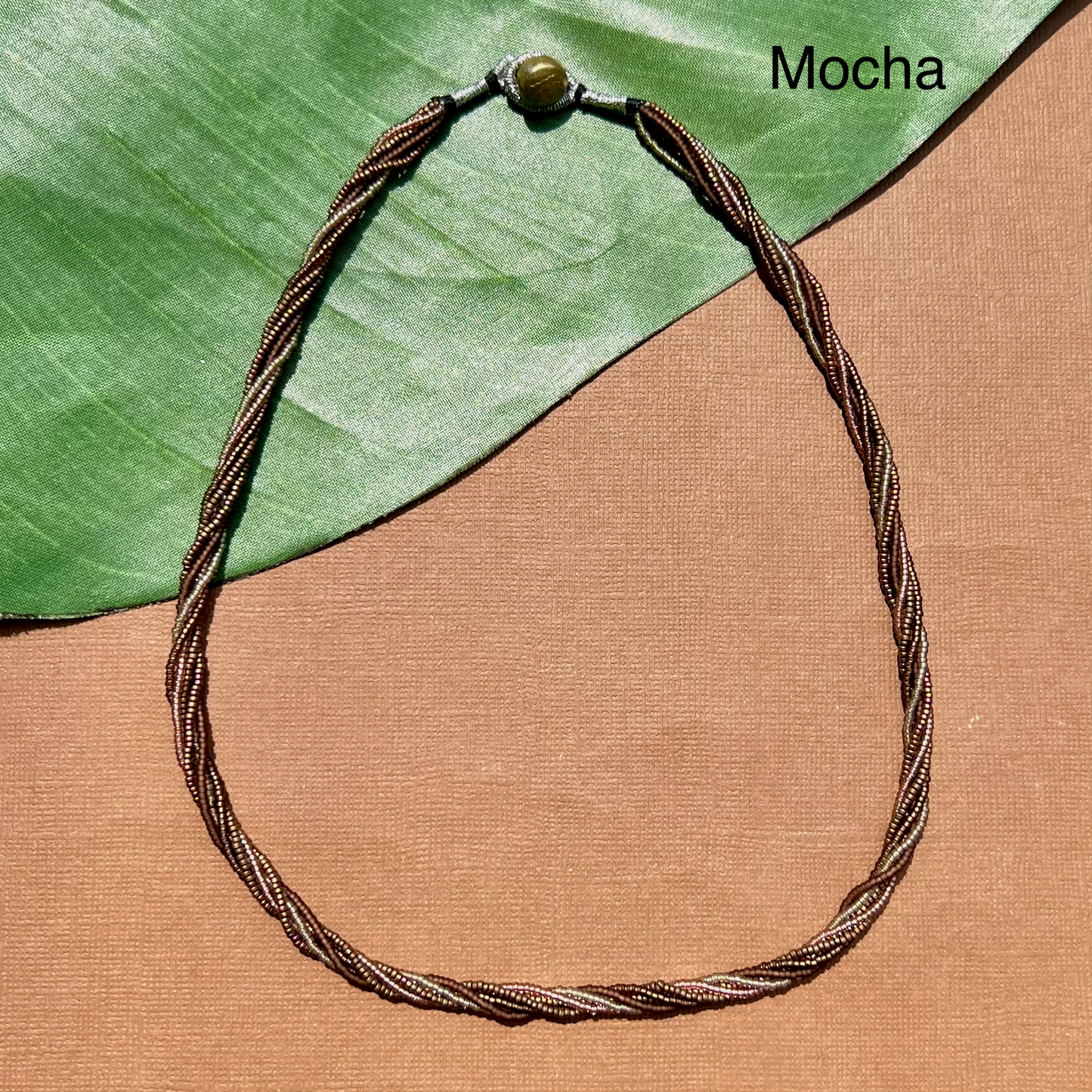 Multi Strand Seed Bead Necklaces - 6 Strand Short