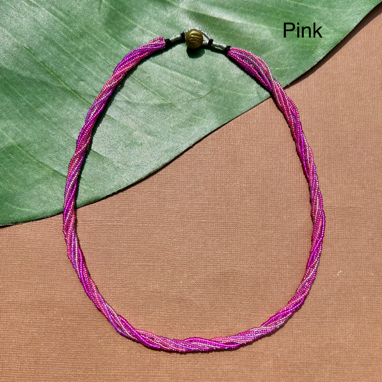 Multi Strand Seed Bead Necklaces - 6 Strand Short