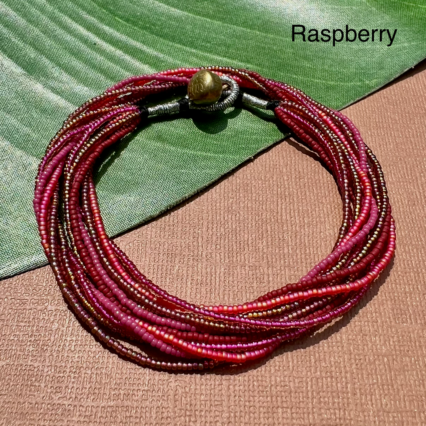 Multi Strand Seed Bead Necklaces - 6 Strand Short