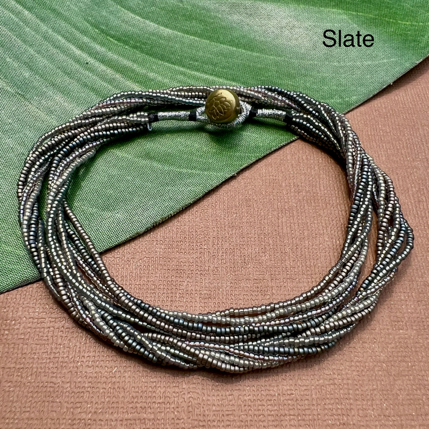 Multi Strand Seed Bead Necklaces - 6 Strand Short