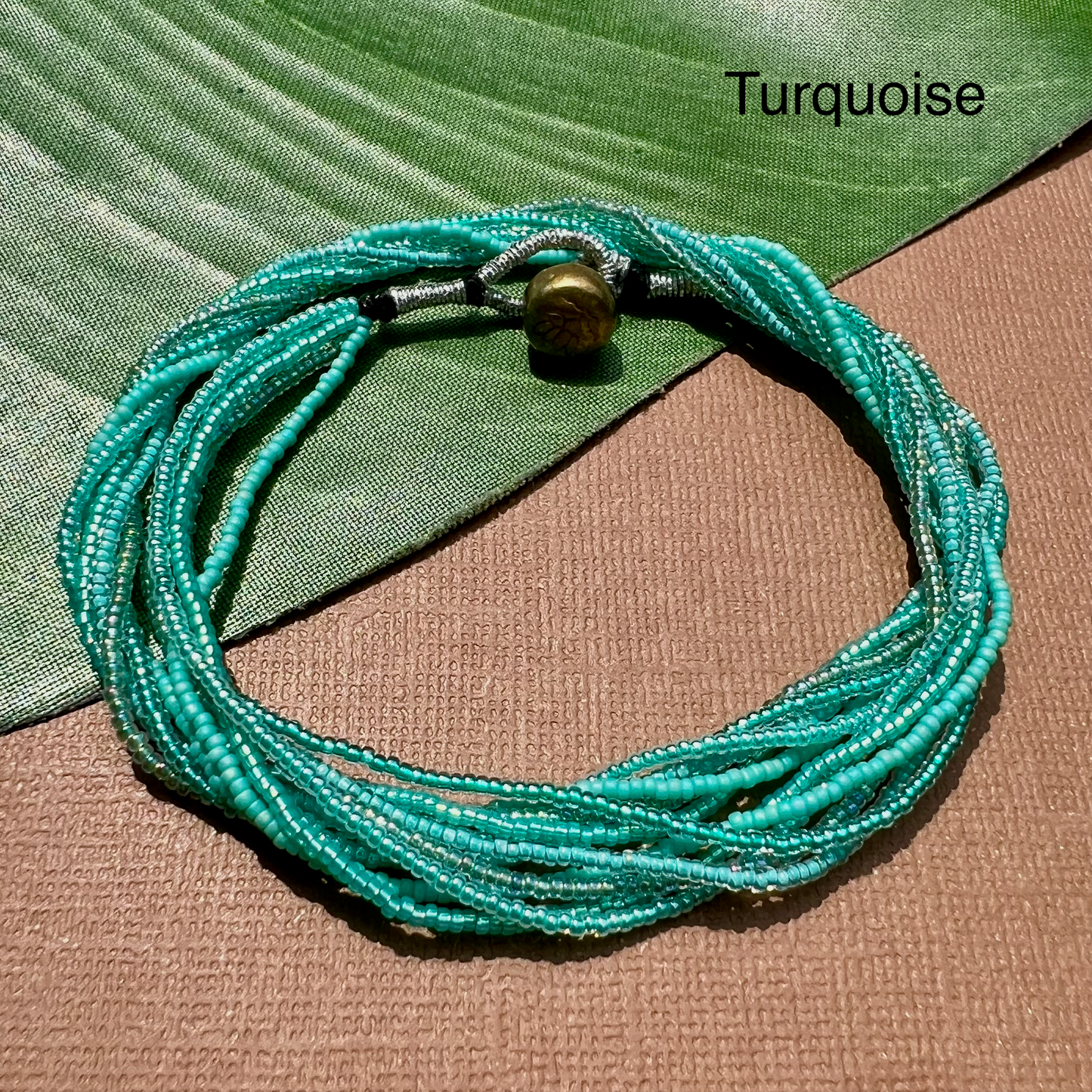 Multi Strand Seed Bead Necklaces - 6 Strand Short