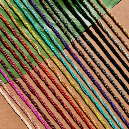 Multi Strand Seed Bead Necklaces - 6 Strand Long