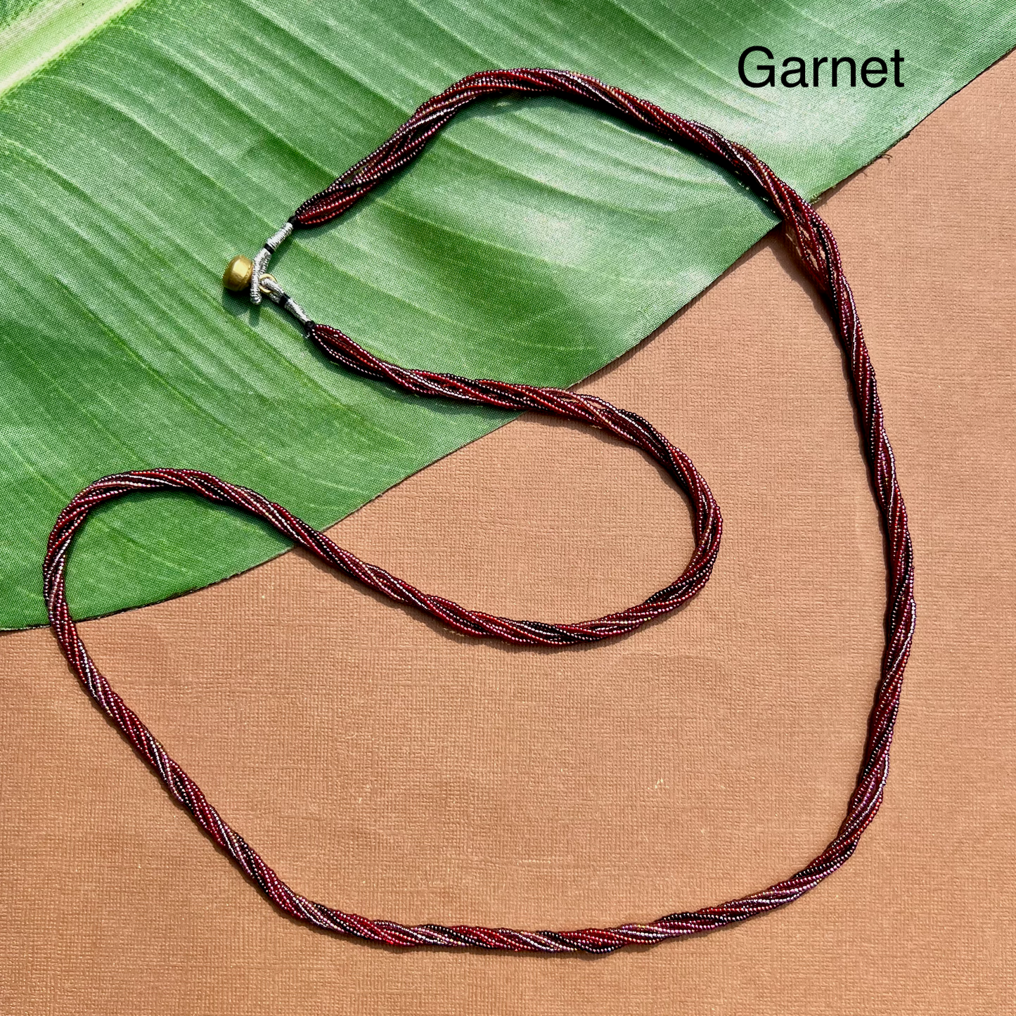 Multi Strand Seed Bead Necklaces - 6 Strand Long