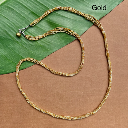 Multi Strand Seed Bead Necklaces - 6 Strand Long