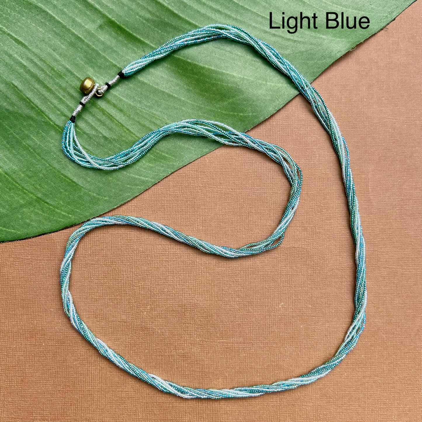 Multi Strand Seed Bead Necklaces - 6 Strand Long