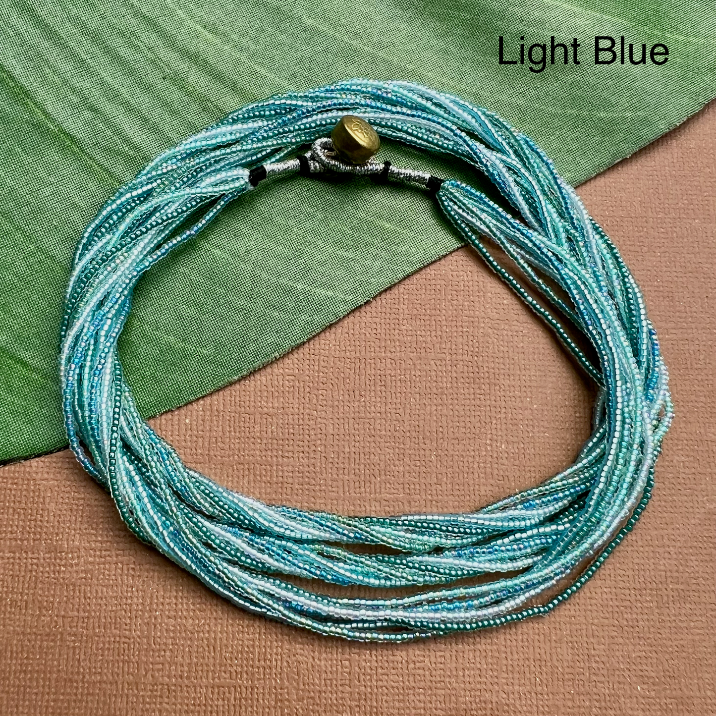 Multi Strand Seed Bead Necklaces - 6 Strand Long