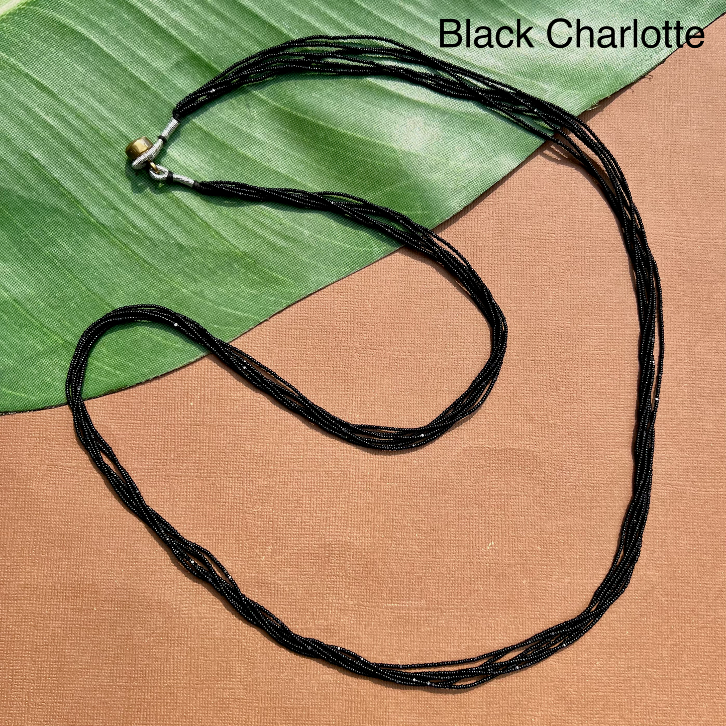 Multi Strand Seed Bead Necklaces - 6 Strand Long