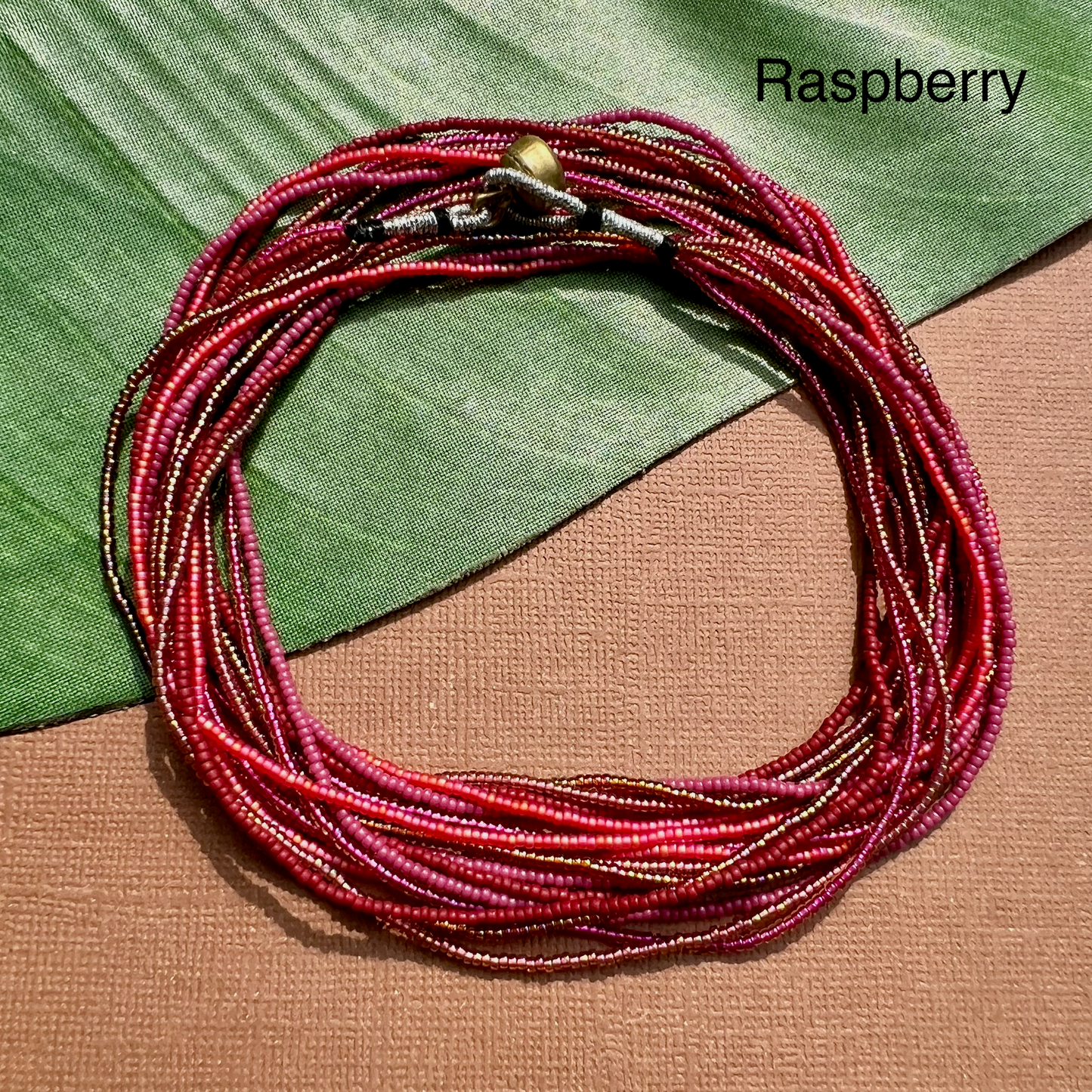 Multi Strand Seed Bead Necklaces - 6 Strand Long