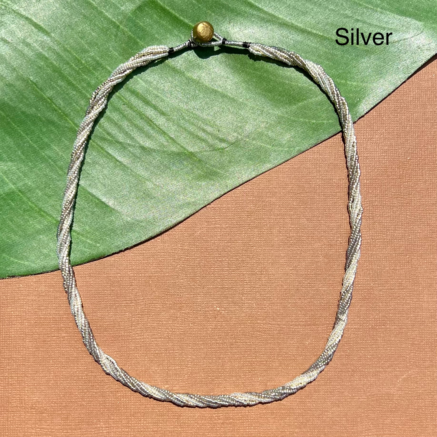 Multi Strand Seed Bead Necklaces - 6 Strand Short