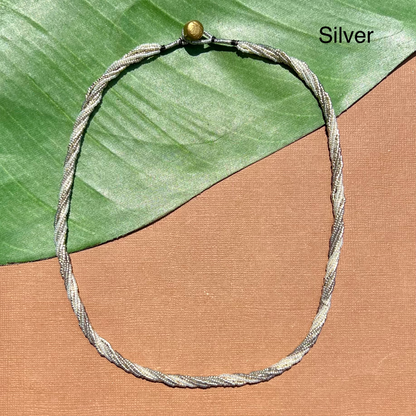 Multi Strand Seed Bead Necklaces - 6 Strand Short