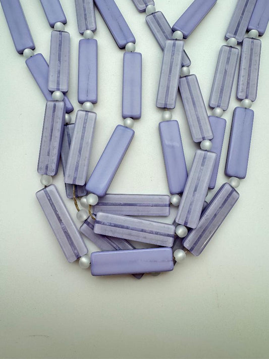 Long Rectangle 40mm Lavender