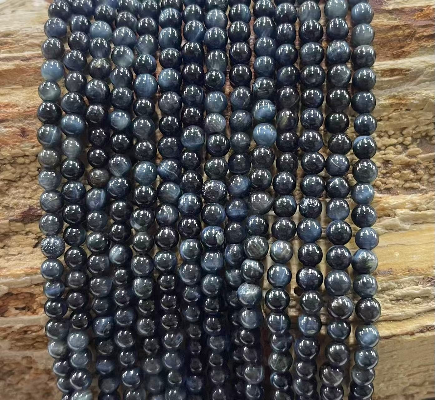 Blue Tiger Eye AA Grade Round