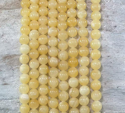 Honey Calcite aka Honey Jade, Round