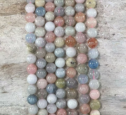 Mix Beryl (Aquamarine & Morganite) Round