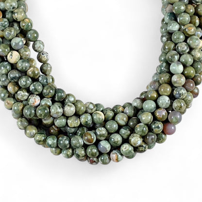 Rhyolite aka Rainforest Jasper Round