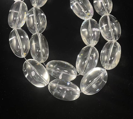 Natural Crystal Clear Quartz, Nugget AA+ Grade, 21-25x 36-38mm Rare Size