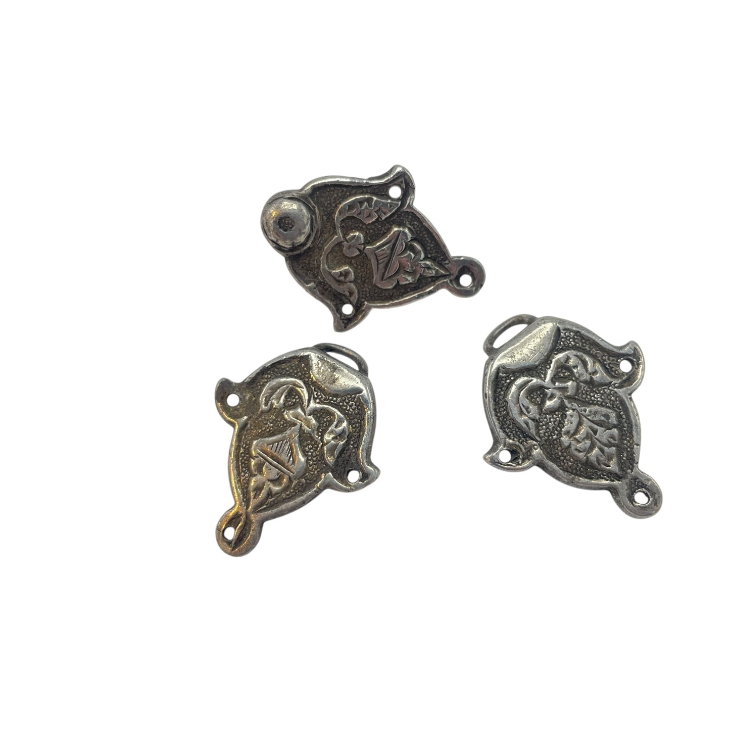 Matched Ethnic Silver Pendants in Two Groups - Rita Okrent Collection (P755)
