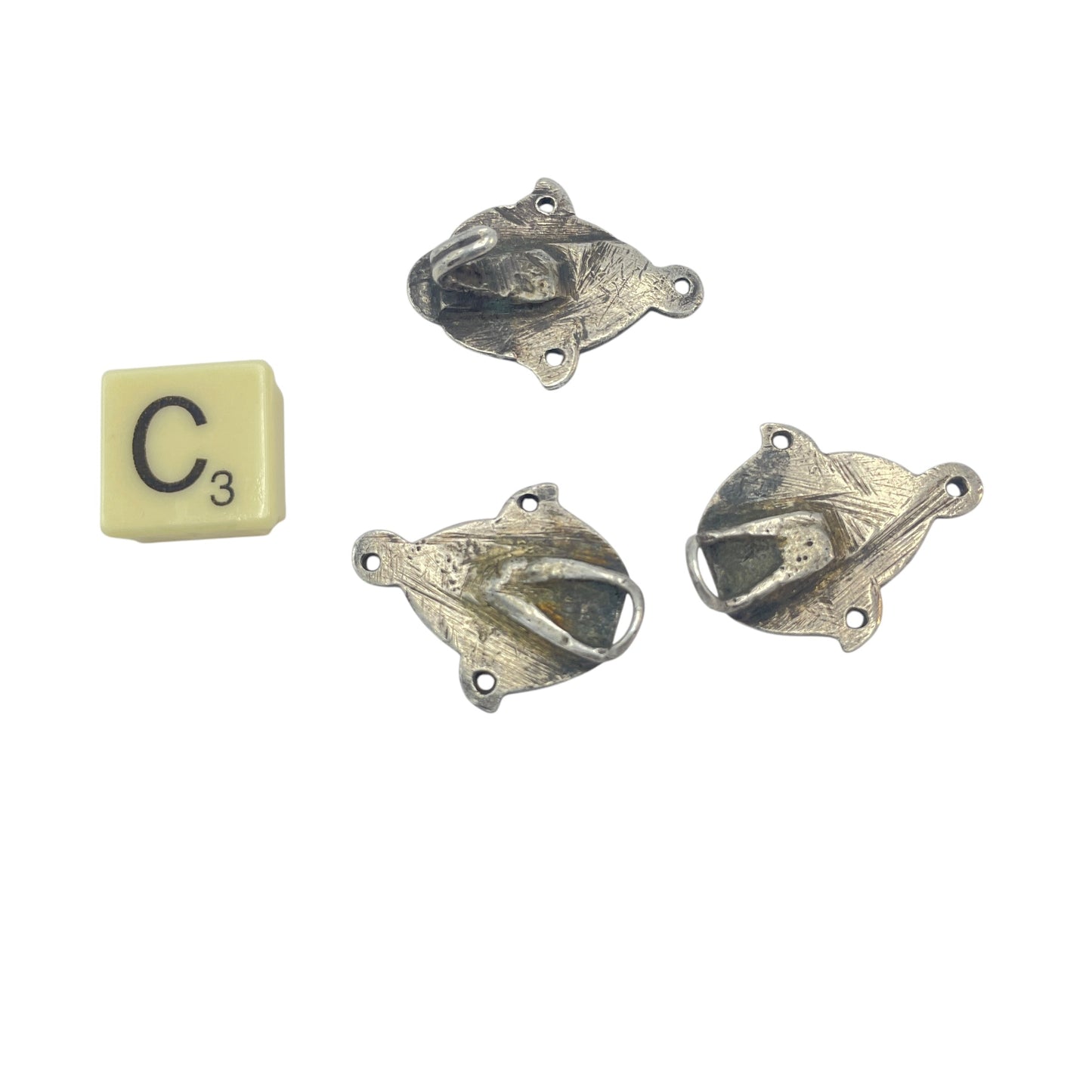 Matched Ethnic Silver Pendants in Two Groups - Rita Okrent Collection (P755)