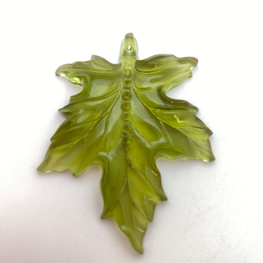 Leaves Pendant 58mm Olive