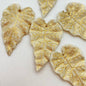 Leaves Pendant 50mm Ivory gold