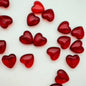 Heart Bead 12mm Ruby