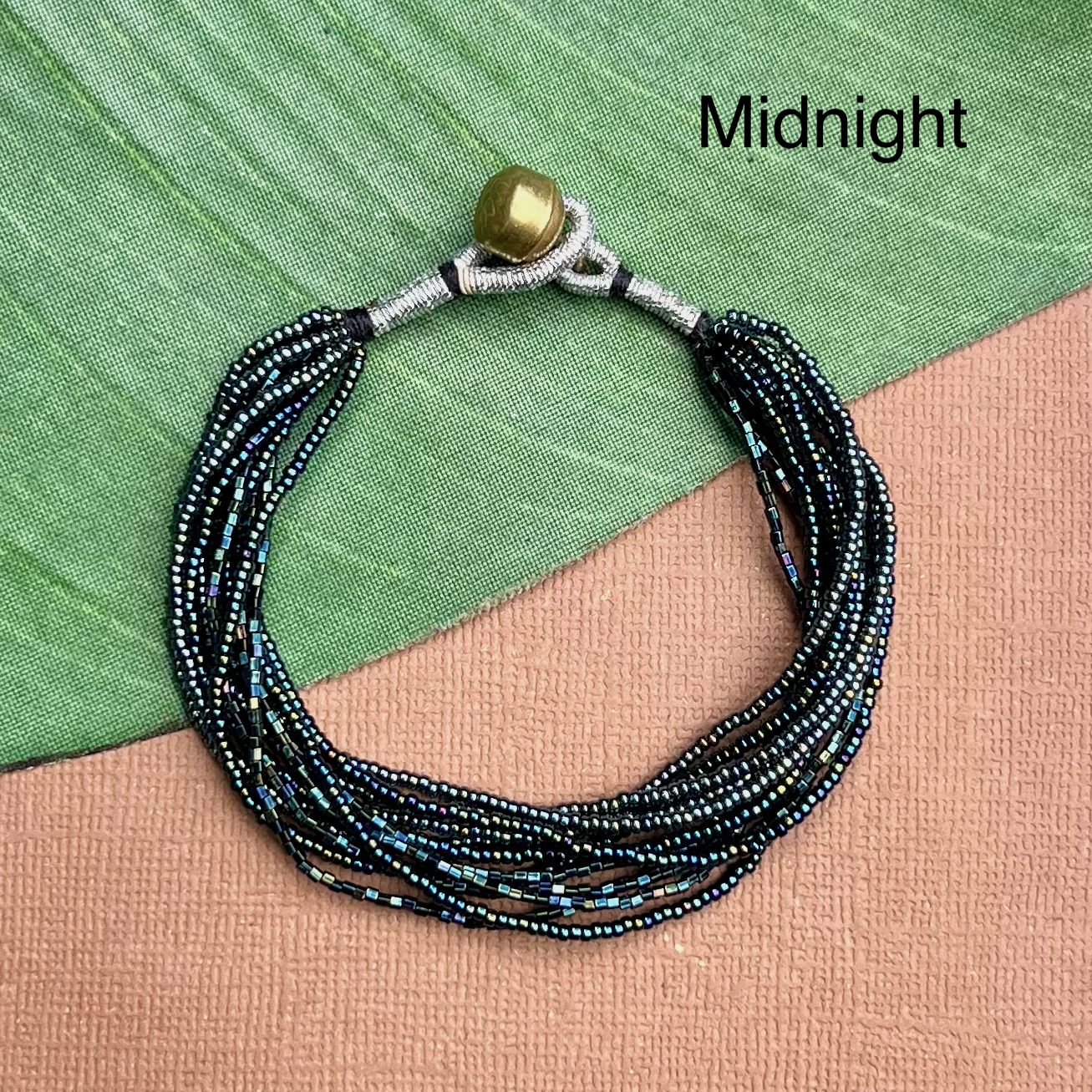 Multi Strand Seed Bead Bracelets