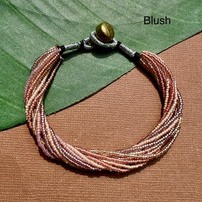 Multi Strand Seed Bead Bracelets