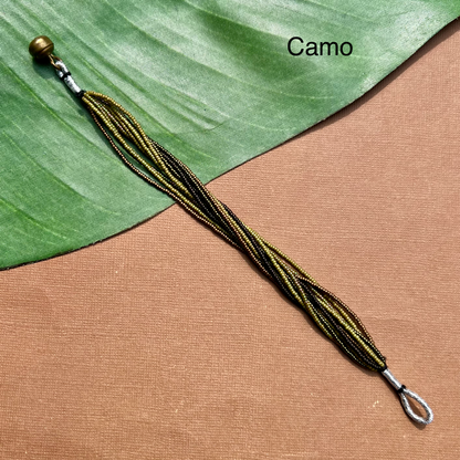 Multi Strand Seed Bead Bracelets