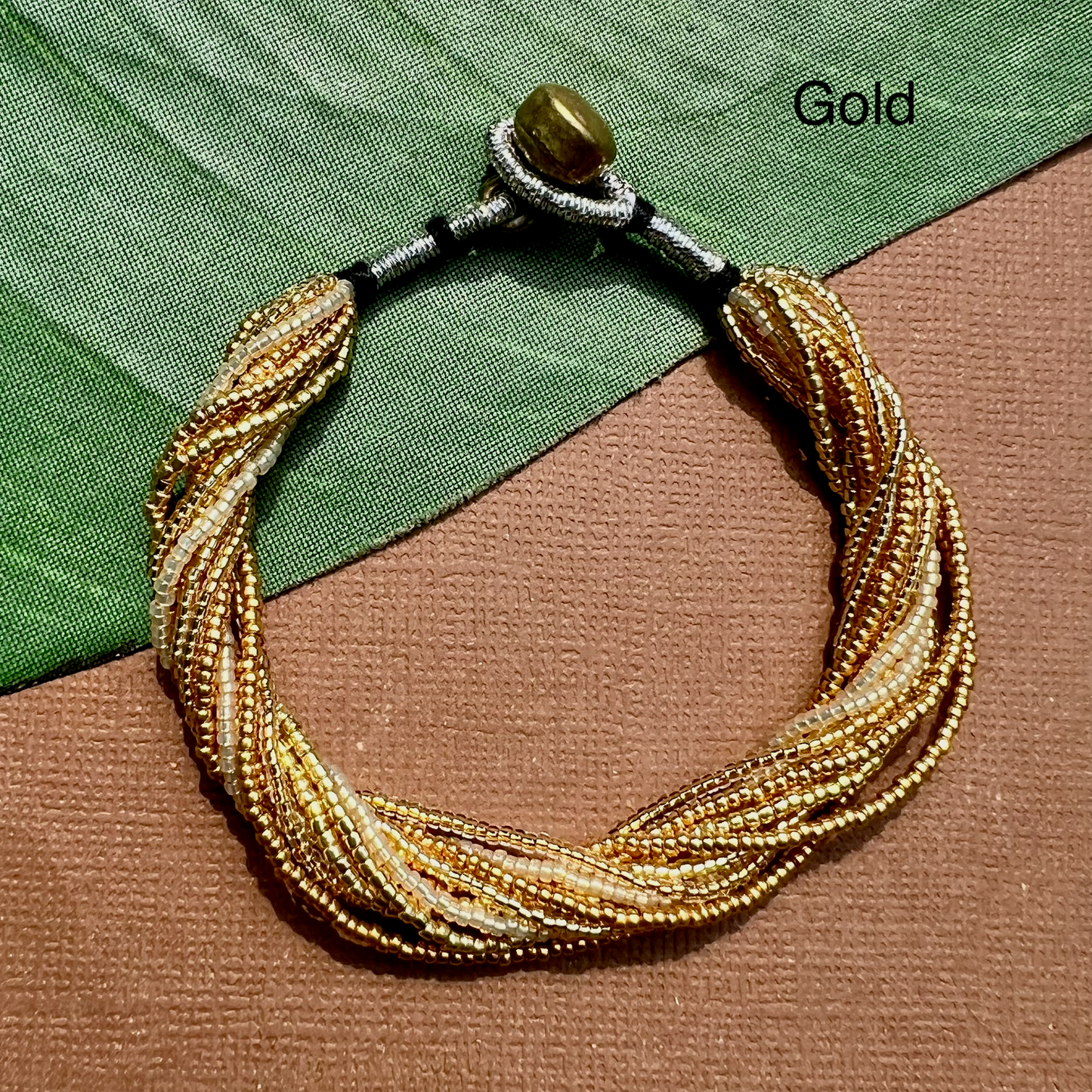 Multi Strand Seed Bead Bracelets