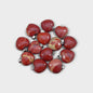 Cappuccino Jasper aka Red Jasper 20x20mm Heart Pendant