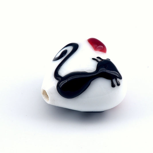 11840505 - Loving Cat Heart Bead
