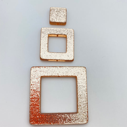 Glitter Square Set 50mm Champaign - IT-GR-0503-E