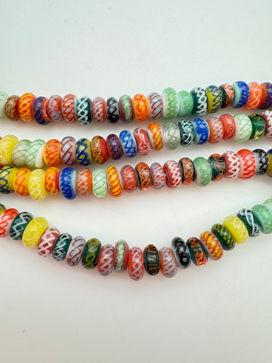 Lampwork Glass 9mm Mix color
