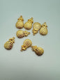 Pineapple Drops Vintage German Gold 28mm
