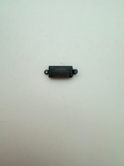Metal Clasp 14mm Black