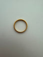 Metal Ring 20mm Gold