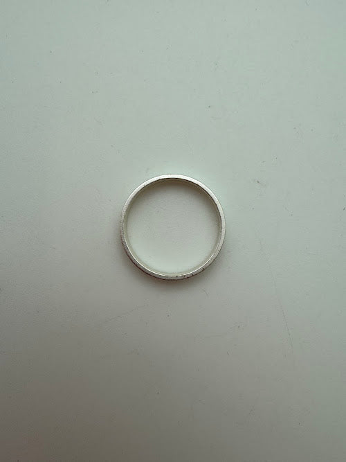 Metal Ring 20mm Silver