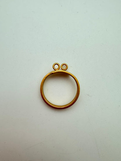 Metal Ring 20mm Gold