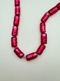 Baroque Tube 22x12mm Fuchsia - YAYIN
