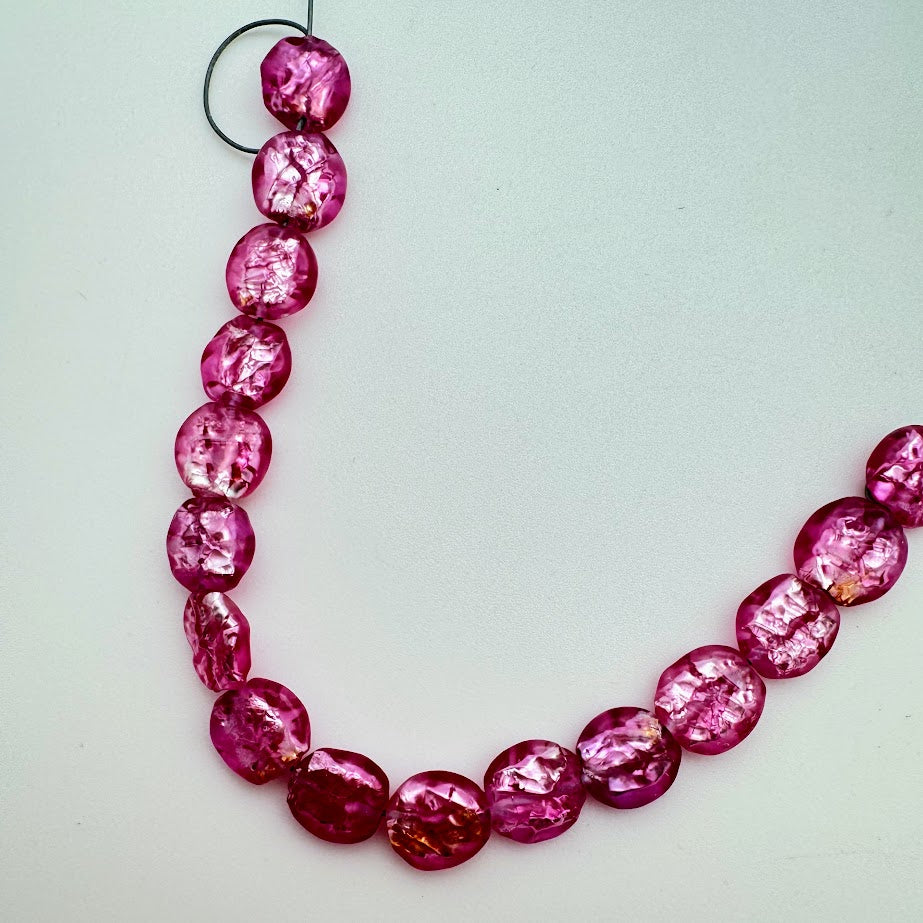 Baroque Flat 10mm Fuchsia - YAYIN