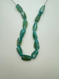 Drop 3 sided 20mm Blue Opal - YAYIN