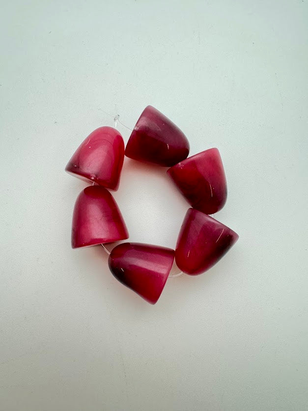 Bell 16mm Raspberry Marble
