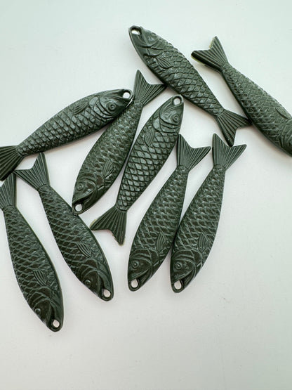 Fish Drop 48mm Army Green